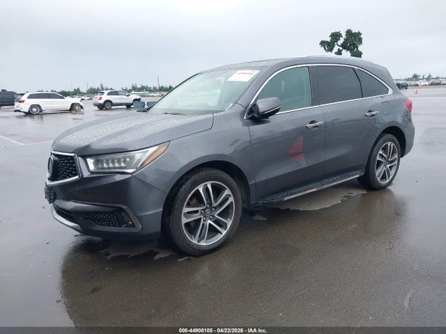44908105 :رقم المزاد ، 5FRYD4H80HB014596 vin ، 2017 Acura Mdx Advance Package مزاد بيع