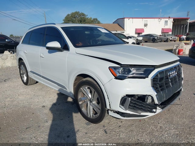 44908139 :رقم المزاد ، WA1LJBF76ND001061 vin ، 2022 Audi Q7 Premium Plus 45 Tfsi Quattro Tiptronic مزاد بيع