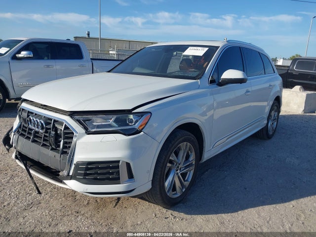 44908139 :رقم المزاد ، WA1LJBF76ND001061 vin ، 2022 Audi Q7 Premium Plus 45 Tfsi Quattro Tiptronic مزاد بيع