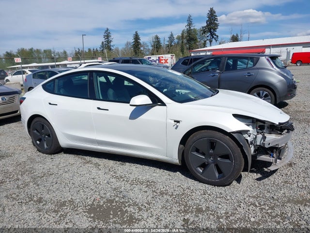 44908218 :رقم المزاد ، 5YJ3E1EA8MF062159 vin ، 2021 Tesla Model 3 Standard Range Plus Rear-wheel Drive مزاد بيع
