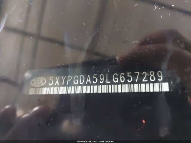 Продажа на аукционе авто 2020 Kia Sorento 3.3l S, vin: 5XYPGDA59LG657289, номер лота: 44908248