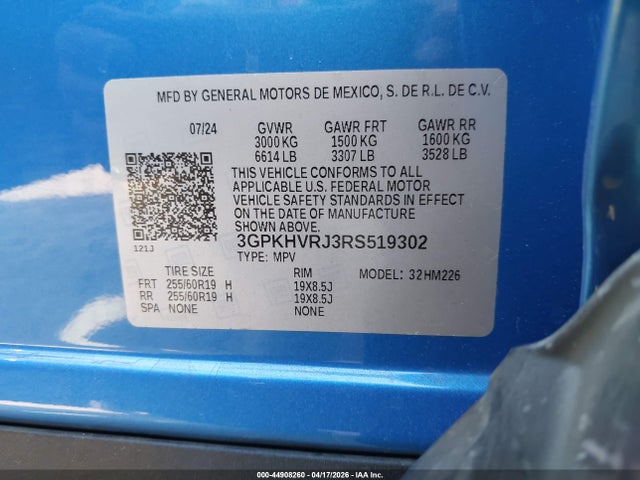 Honda Prologue Ex 2024 3GPKHVRJ3RS519302 Image 9