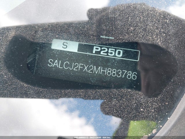 44908313 :رقم المزاد ، SALCJ2FX2MH883786 vin ، 2021 Land Rover Discovery Sport S مزاد بيع