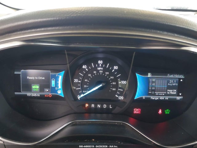 3FA6P0LU2HR374891 Ford Fusion Hybrid Se