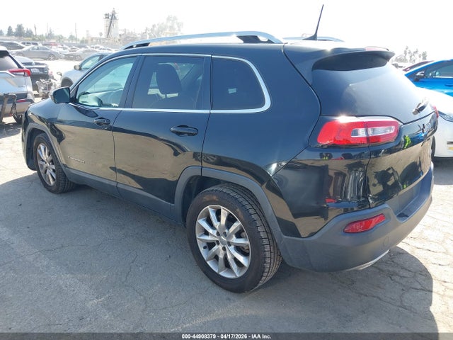 44908379 :رقم المزاد ، 1C4PJLDS3GW177979 vin ، 2016 Jeep Cherokee Limited مزاد بيع