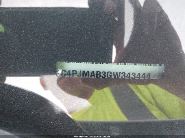 1C4PJMAB3GW343444 Jeep Cherokee Sport