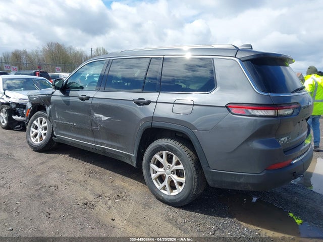 44908444 :رقم المزاد ، 1C4RJKBGXM8185093 vin ، 2021 Jeep Grand Cherokee L Limited 4x4 مزاد بيع