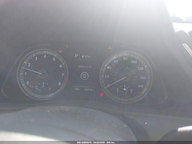 2022 Hyundai Sonata Sel მანქანა იყიდება აუქციონზე, vin: KMHL64JAXNA209205, აუქციონის ნომერი: 44908516