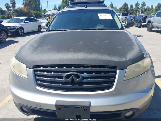 2004 Infiniti Fx35 მანქანა იყიდება აუქციონზე, vin: JNRAS08W74X200412, აუქციონის ნომერი: 44908535