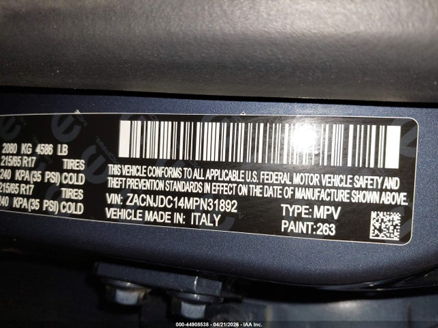 Jeep Renegade Trailhawk 4x4 2021 ZACNJDC14MPN31892 Image 9