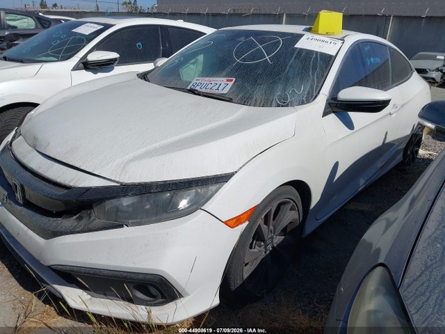 Honda Civic Sport 2019 2HGFC4B8XKH310104 Image 2