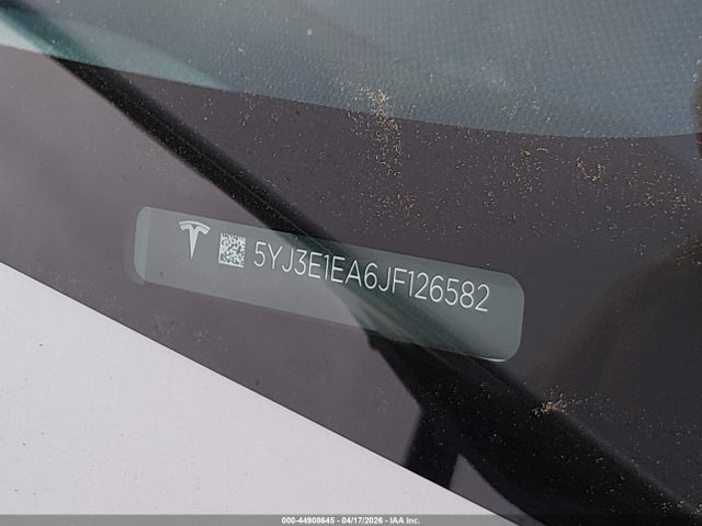 Aukcja sprzedaży 2018 Tesla Model 3 Long Range/mid Range, vin: 5YJ3E1EA6JF126582, numer aukcji: 44908645