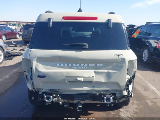 2025 Ford Bronco Sport Big Bend მანქანა იყიდება აუქციონზე, vin: 3FMCR9BN3SRE41717, აუქციონის ნომერი: 44908667