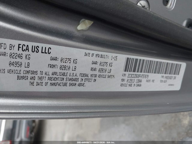Dodge Challenger Sxt Plus 2015 2C3CDZBG9FH757679 Image 9