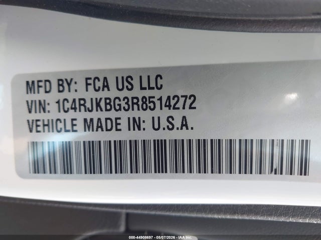 2024 Jeep Grand Cherokee L Limited 4x4 მანქანა იყიდება აუქციონზე, vin: 1C4RJKBG3R8514272, აუქციონის ნომერი: 44908697