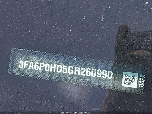 Ford FUSION SE 2016 3FA6P0HD5GR260990 Image 9