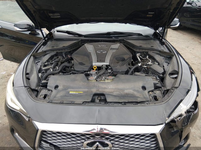 44908781 :رقم المزاد ، JN1EV7ELXJM392100 vin ، 2018 Infiniti Q60 3.0t Luxe مزاد بيع