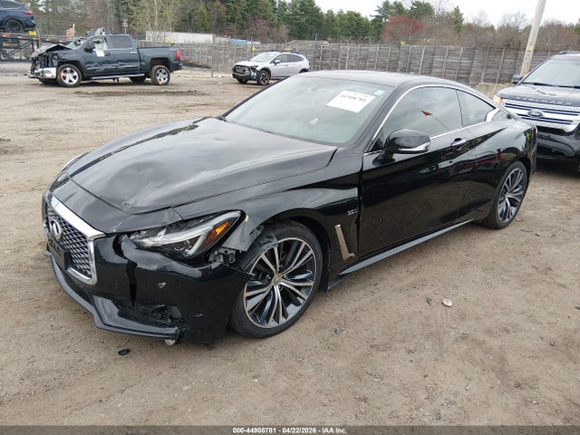 44908781 :رقم المزاد ، JN1EV7ELXJM392100 vin ، 2018 Infiniti Q60 3.0t Luxe مزاد بيع