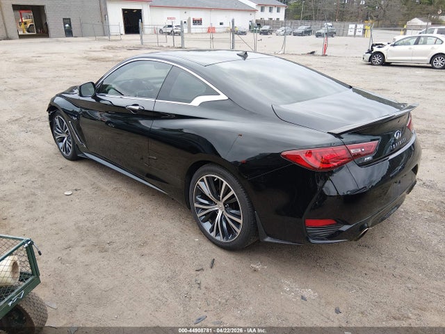 44908781 :رقم المزاد ، JN1EV7ELXJM392100 vin ، 2018 Infiniti Q60 3.0t Luxe مزاد بيع