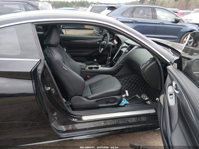 44908781 :رقم المزاد ، JN1EV7ELXJM392100 vin ، 2018 Infiniti Q60 3.0t Luxe مزاد بيع