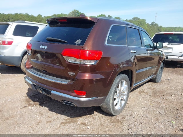 Продажа на аукционе авто 2014 Jeep Grand Cherokee Summit, vin: 1C4RJFJT9EC302506, номер лота: 44908802