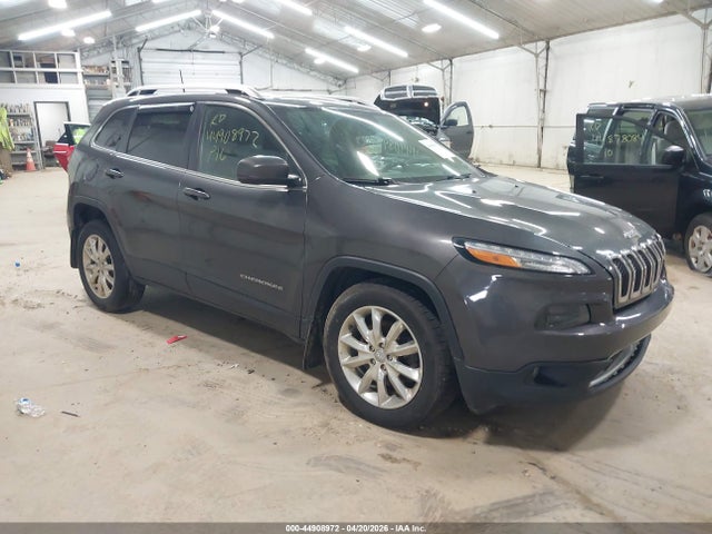 Aukcja sprzedaży 2016 Jeep Cherokee Limited, vin: 1C4PJMDB3GW154630, numer aukcji: 44908972