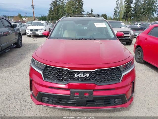 44909013 :رقم المزاد ، KNDRMDLH4N5076058 vin ، 2022 Kia Sorento Plug-in Hybrid Sx Prestige مزاد بيع