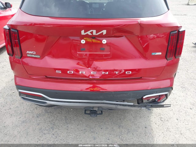 44909013 :رقم المزاد ، KNDRMDLH4N5076058 vin ، 2022 Kia Sorento Plug-in Hybrid Sx Prestige مزاد بيع