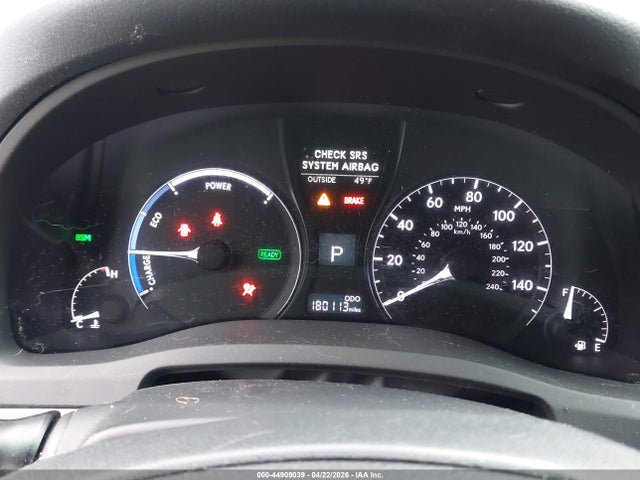 44909039 :رقم المزاد ، JTJBC1BA8D2054312 vin ، 2013 Lexus Rx 450h مزاد بيع