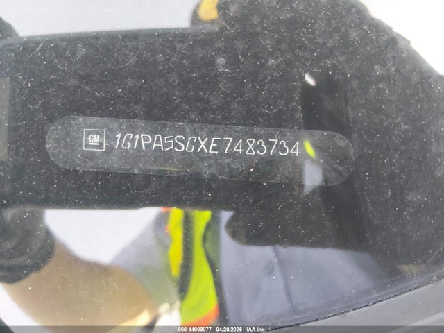 Aukcja sprzedaży 2014 Chevrolet Cruze Ls Auto, vin: 1G1PA5SGXE7483734, numer aukcji: 44909077