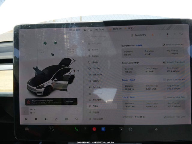 Aukcja sprzedaży 2021 Tesla Model Y Long Range Dual Motor All-wheel Drive, vin: 5YJYGDEE3MF241973, numer aukcji: 44909101