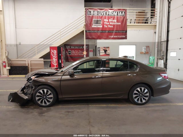 44909112 :رقم المزاد ، JHMCR6F54HC026473 vin ، 2017 Honda Accord Hybrid Ex-l مزاد بيع
