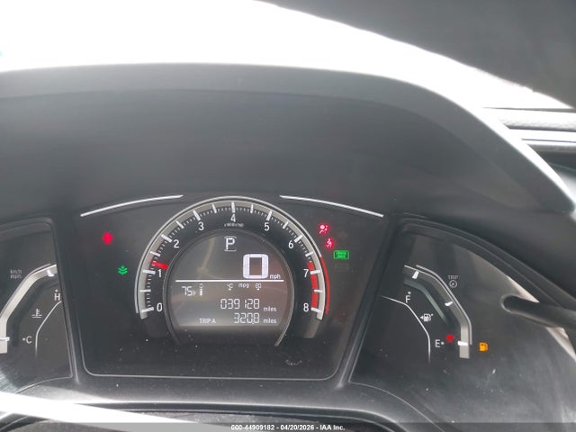 44909182 :رقم المزاد ، 19XFC2F5XHE041223 vin ، 2017 Honda Civic Lx مزاد بيع