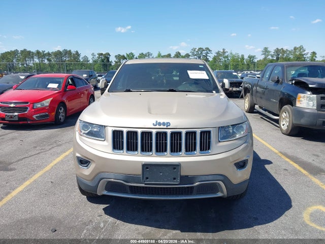 Aukcja sprzedaży 2014 Jeep Grand Cherokee Limited, vin: 1C4RJFBGXEC498344, numer aukcji: 44909188