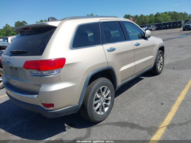 Aukcja sprzedaży 2014 Jeep Grand Cherokee Limited, vin: 1C4RJFBGXEC498344, numer aukcji: 44909188