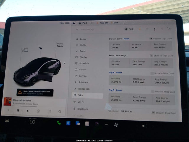 44909192 :رقم المزاد ، 5YJ3E1EBXJF119403 vin ، 2018 Tesla Model 3 Long Range/performance مزاد بيع