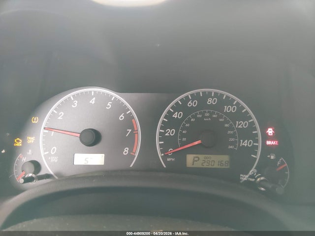 Aukcja sprzedaży 2012 Toyota Corolla Le, vin: 5YFBU4EE6CP046337, numer aukcji: 44909200