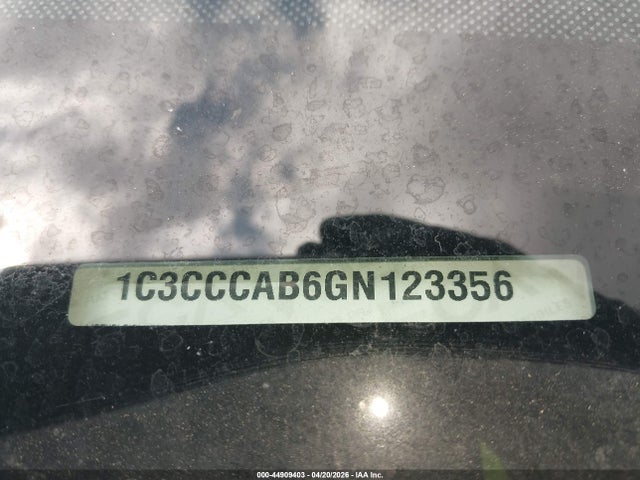 Продажа на аукционе авто 2016 Chrysler 200 Limited, vin: 1C3CCCAB6GN123356, номер лота: 44909403