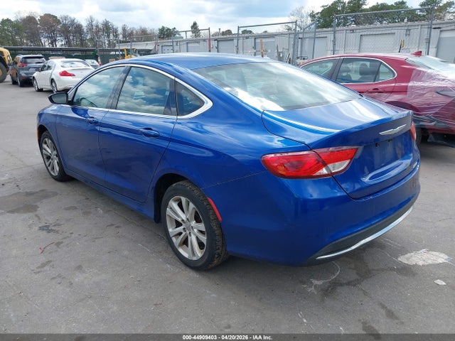 Продажа на аукционе авто 2016 Chrysler 200 Limited, vin: 1C3CCCAB6GN123356, номер лота: 44909403