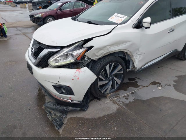 44909405 :رقم المزاد ، 5N1AZ2MG3HN110497 vin ، 2017 Nissan Murano Platinum مزاد بيع
