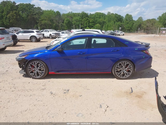 2023 Hyundai Elantra N მანქანა იყიდება აუქციონზე, vin: KMHLW4AK3PU011916, აუქციონის ნომერი: 44909430