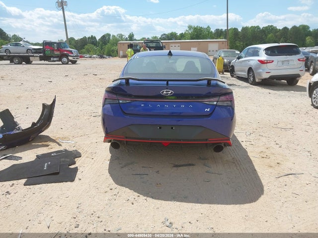 2023 Hyundai Elantra N მანქანა იყიდება აუქციონზე, vin: KMHLW4AK3PU011916, აუქციონის ნომერი: 44909430