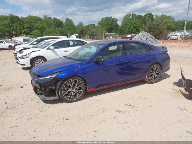 2023 Hyundai Elantra N მანქანა იყიდება აუქციონზე, vin: KMHLW4AK3PU011916, აუქციონის ნომერი: 44909430