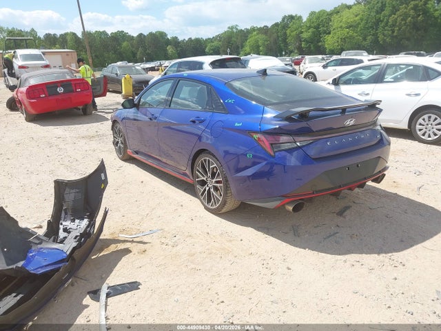 2023 Hyundai Elantra N მანქანა იყიდება აუქციონზე, vin: KMHLW4AK3PU011916, აუქციონის ნომერი: 44909430