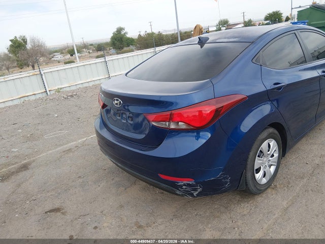 2016 Hyundai Elantra Se მანქანა იყიდება აუქციონზე, vin: 5NPDH4AE4GH668120, აუქციონის ნომერი: 44909437