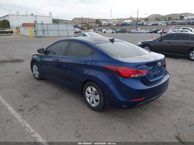 2016 Hyundai Elantra Se მანქანა იყიდება აუქციონზე, vin: 5NPDH4AE4GH668120, აუქციონის ნომერი: 44909437