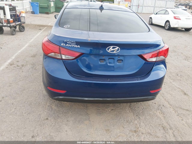 2016 Hyundai Elantra Se მანქანა იყიდება აუქციონზე, vin: 5NPDH4AE4GH668120, აუქციონის ნომერი: 44909437