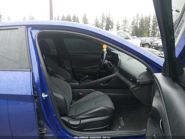 2023 Hyundai Elantra N Line მანქანა იყიდება აუქციონზე, vin: KMHLR4AF9PU488537, აუქციონის ნომერი: 44909448
