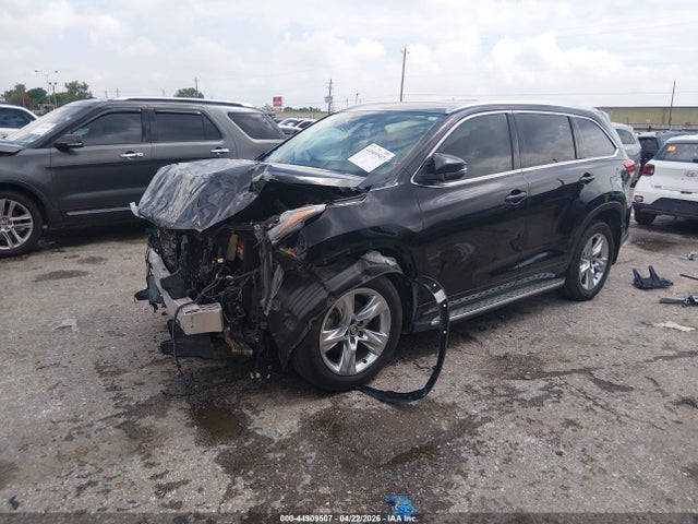 44909507 :رقم المزاد ، 5TDYZRFH9HS221258 vin ، 2017 Toyota Highlander Limited مزاد بيع