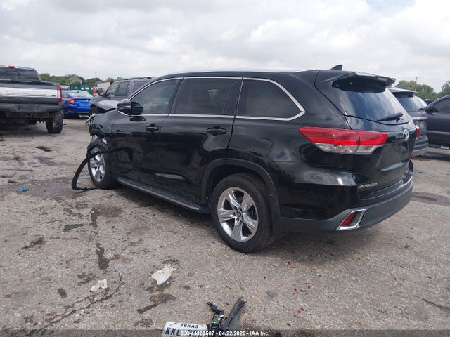 44909507 :رقم المزاد ، 5TDYZRFH9HS221258 vin ، 2017 Toyota Highlander Limited مزاد بيع